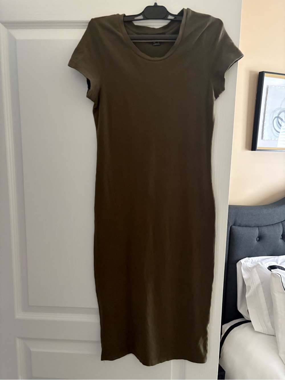 Atmosphere Olive Midi T-Shirt Dress